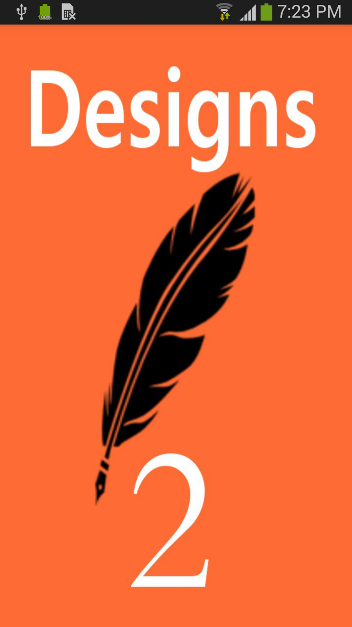 Designs 2: Photo Editor Screen 1