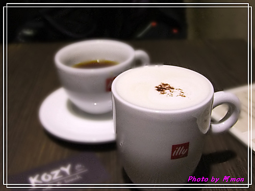 kozy cafe~栗子香氣十足的寶寶拿鐵