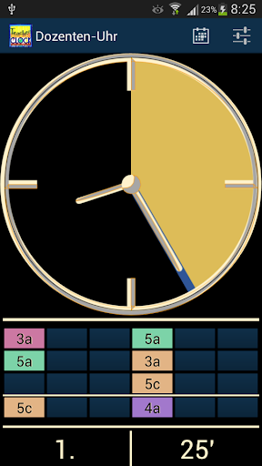 Dozenten-Uhr