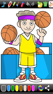 Sports Coloring Game Screenshots 3