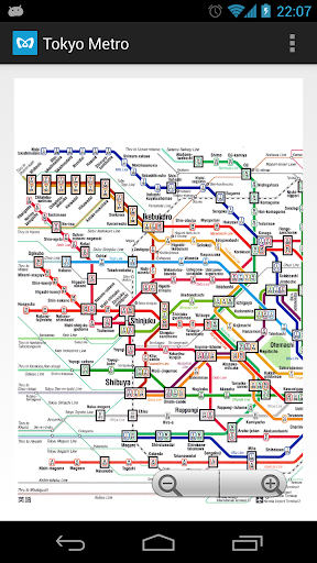 【免費交通運輸App】Tokyo Metro MAP-APP點子