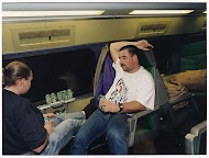 Mariniers in de trein