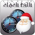Clock Talk Merry Christmas logo