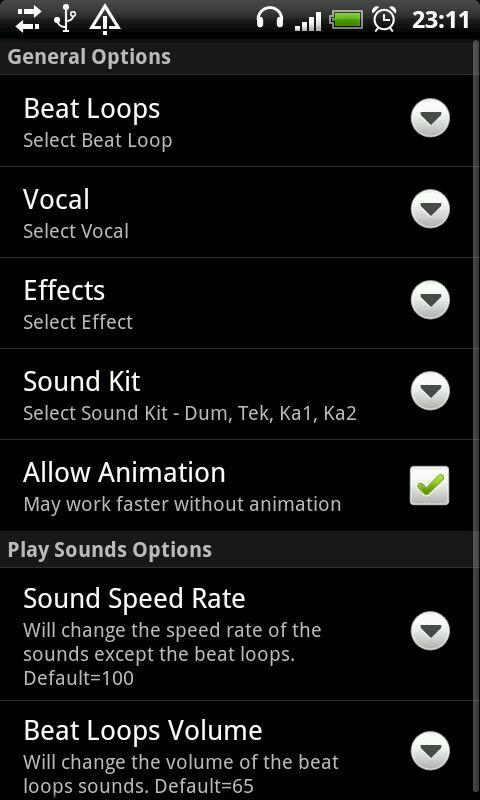 Finger Darbuka Pro Screen 3