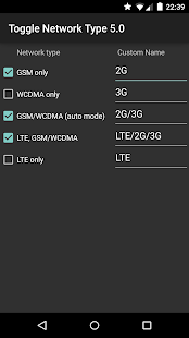 Toggle Network Type 5.0 (root) Screenshots 3