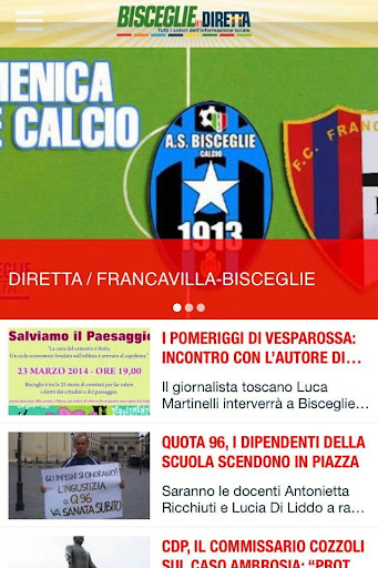 Bisceglie in diretta