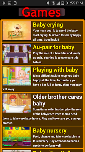 【免費休閒App】Babysitter games-APP點子