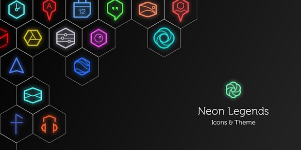 Neon Icons Wallpapers