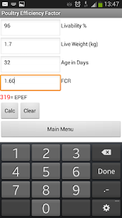 PoulCalc Screenshots 3