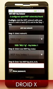 WiFi WEP Key Indexer - screenshot thumbnail