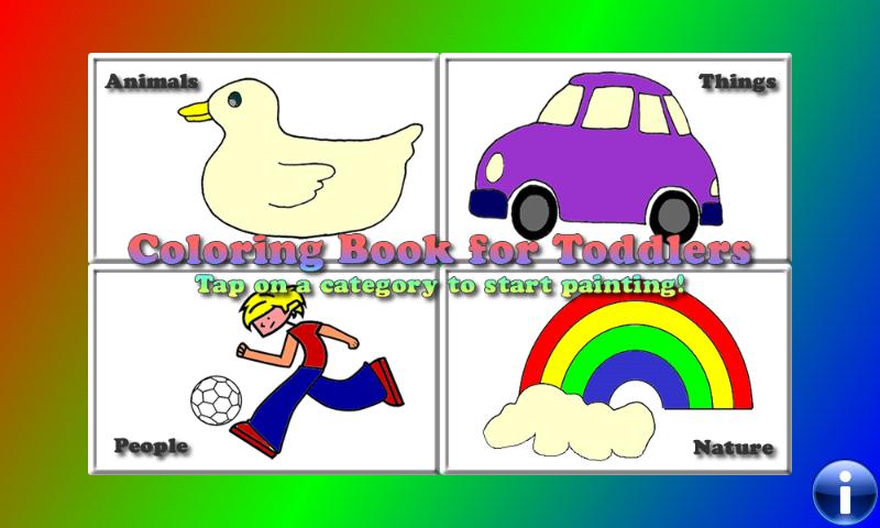 Android application Coloring Book for Toddlers LT screenshort