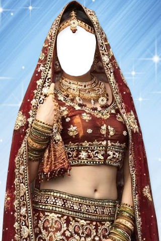 【免費攝影App】Woman Lehenga Choli Photo-APP點子