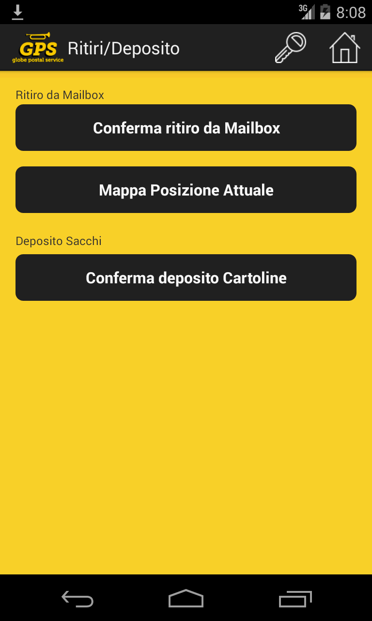 Gps Postcards Tracking Screen 2