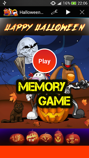 Halloween Memory Game