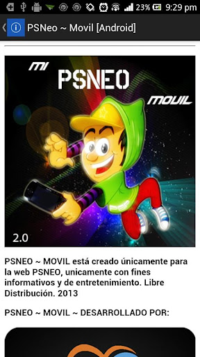 Mi PSNeo ~ Movil