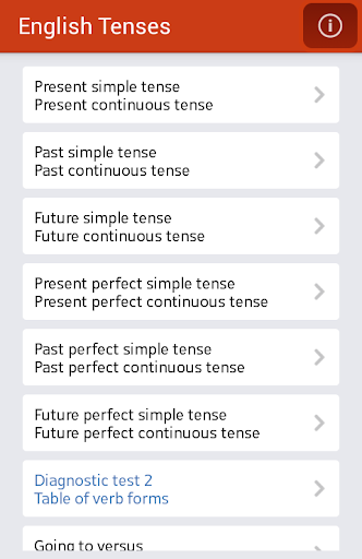 Tenses: Simple + Continuous