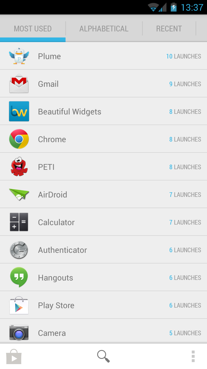 Quad Drawer, quick app drawer Screen 3