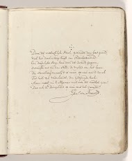 Gedicht op het zwaard waarmee Johan van Oldenbarnevelt in 1619 zou zijn onthoofd