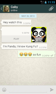 Talking Panda - náhled