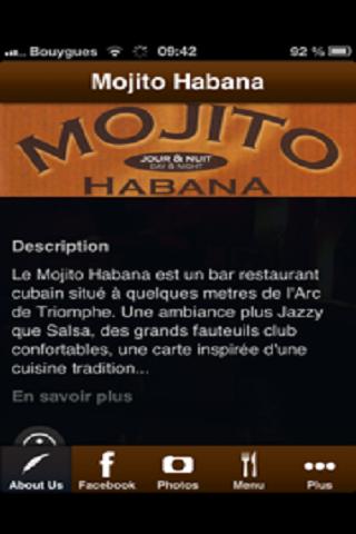 Mojito Habana Paris