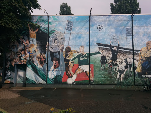 Deutscher Fußball Meister Mural
