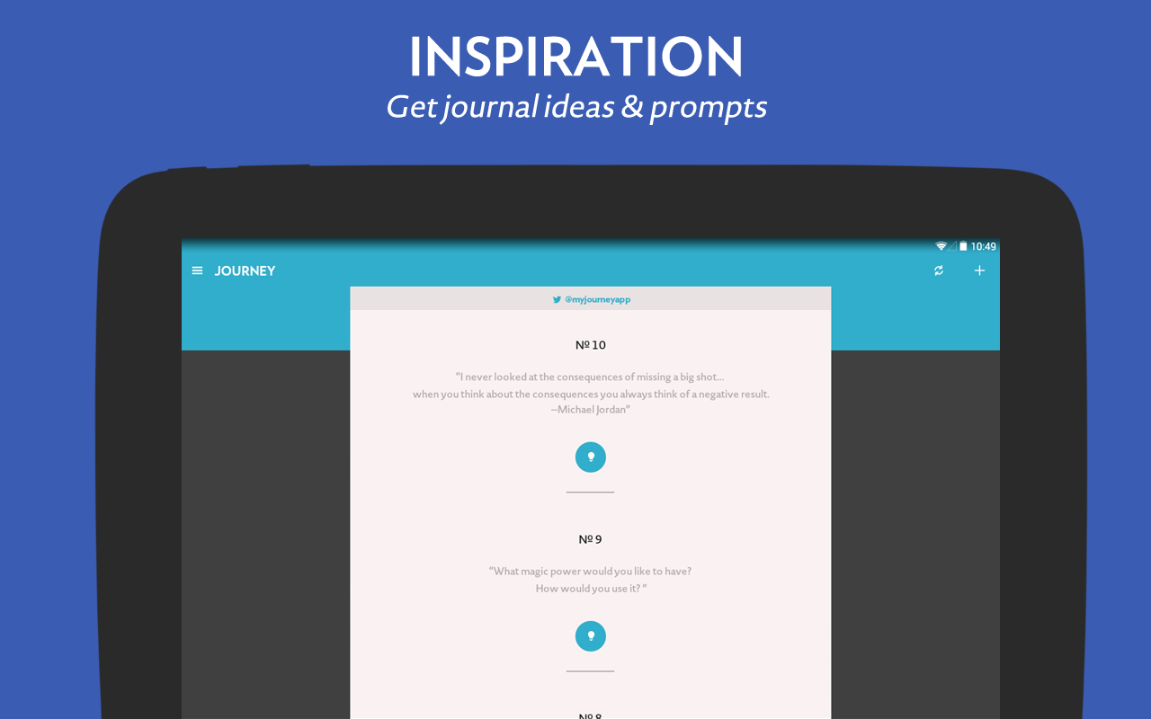 Journal (by Journey) screenshot