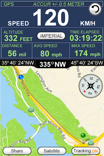 【免費旅遊App】GPS Speedometer Altimeter  +-APP點子