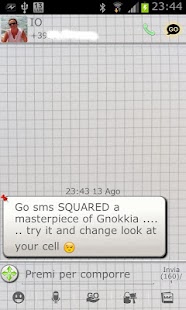 How to get Squared GO SMS THEME Gnokkia lastet apk for android