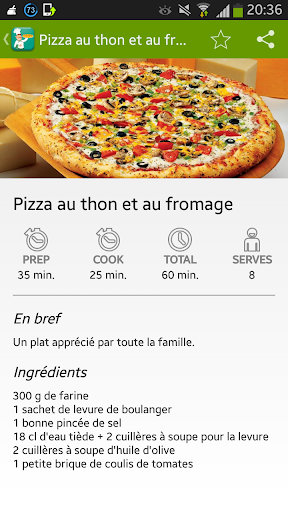 Recette Pizza Facille