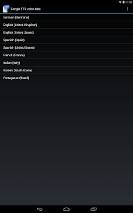 Google Text-to-Speech - screenshot thumbnail