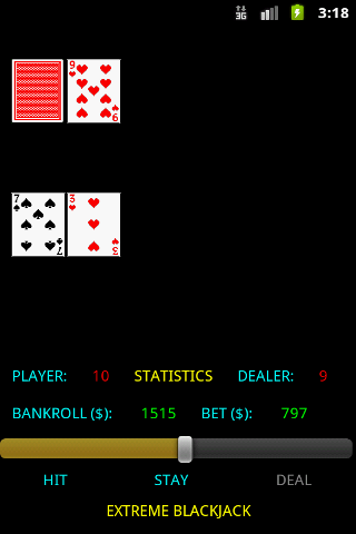 Extreme Blackjack Screen 1