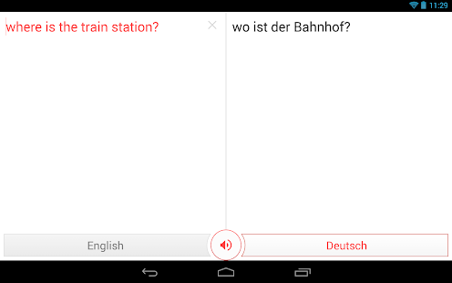 Google Translate - screenshot thumbnail