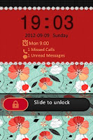 Go Locker Autumn Floral APK صورة لقطة الشاشة #1