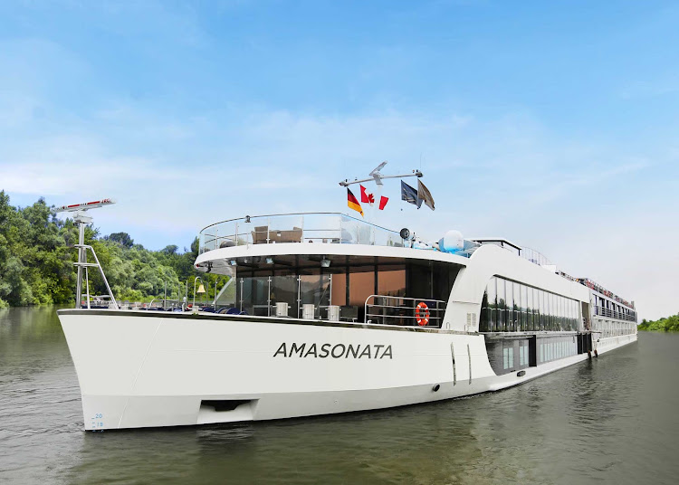 The 164-passenger AmaSonata debuted in July 2014 and is running itineraries that include Budapest and Austria. The river ship offers a choice of dining venues and a heated pool with swim-up bar. 