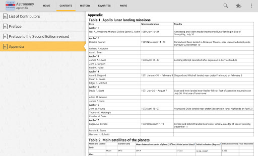 Oxford Dictionary of Astronomy Screenshots 2