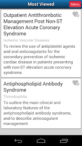 Thrombosis