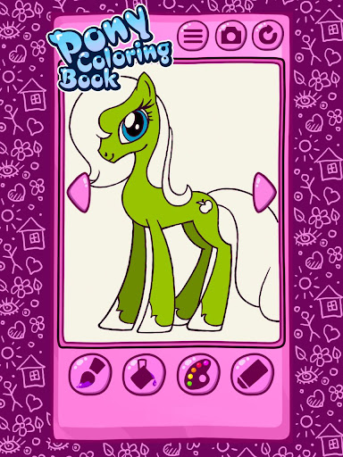 【免費教育App】Pony Coloring Book-APP點子