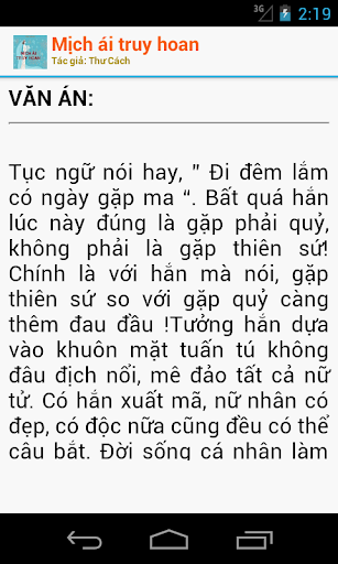 【免費書籍App】Mịch Ái Truy Hoan -Truyện ngắn-APP點子