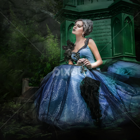 Nina Stärke in Gothic by EG Giwangkara S . - People Portraits of Women