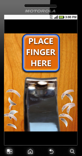 Virtual Fingernail Clippers