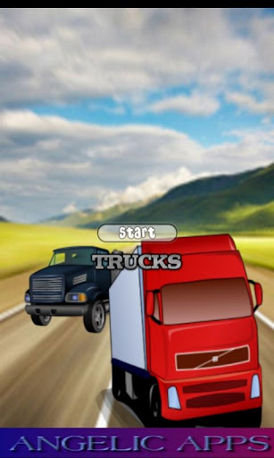 Trucks Match Race Game - Free