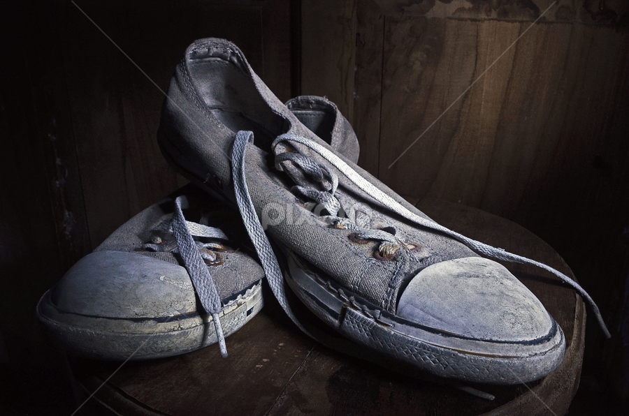 Old Shoes by Gigih Ardiantoro - Artistic Objects Clothing & Accessories