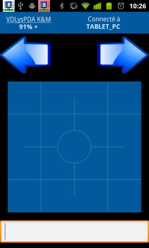 Android application VDLysPDA K&amp;M screenshort
