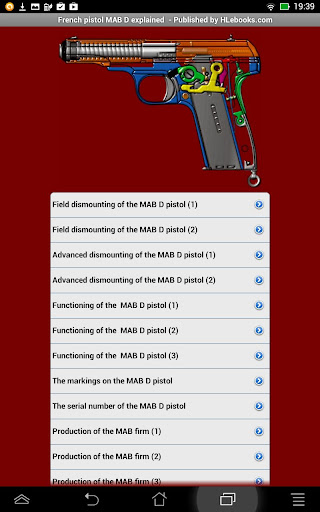 French MAB D pistol explained