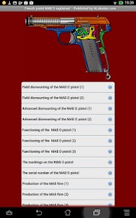 Free Download French MAB D pistol explained APK