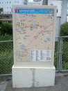 Wide Area Map at Himeyuri Bashi