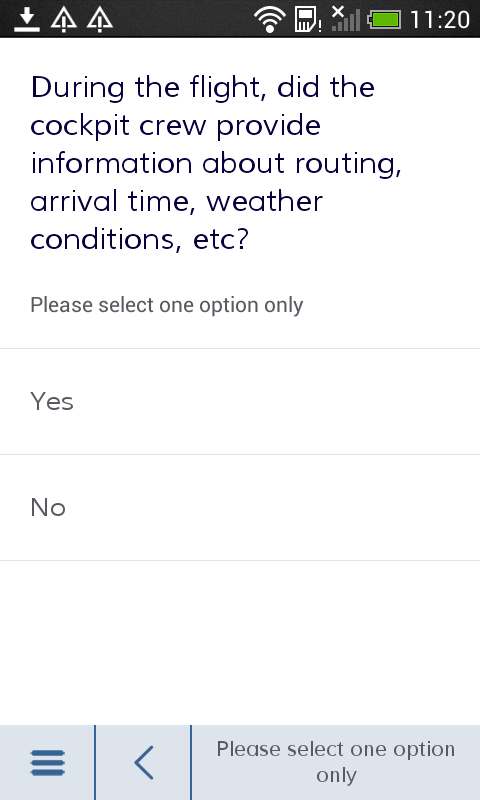 Android application Quality Observer screenshort