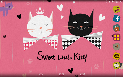 免費下載個人化APP|Sweet Kitty Atom Theme app開箱文|APP開箱王