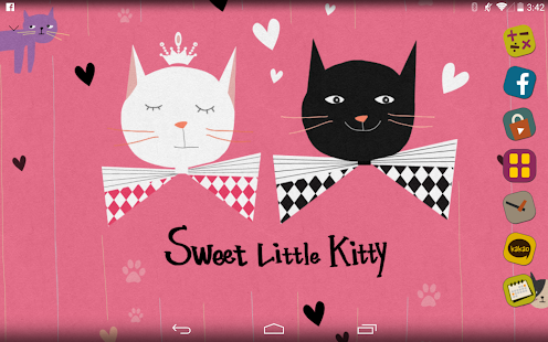 Sweet Kitty Atom Theme