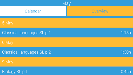 【免費生產應用App】IB Finals Calendar-APP點子